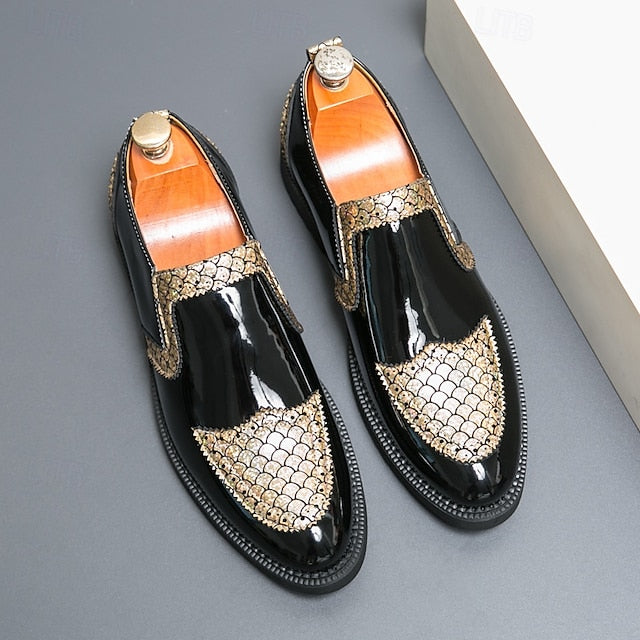 PU Slip-Ons Leather Breathable Loafers Men's