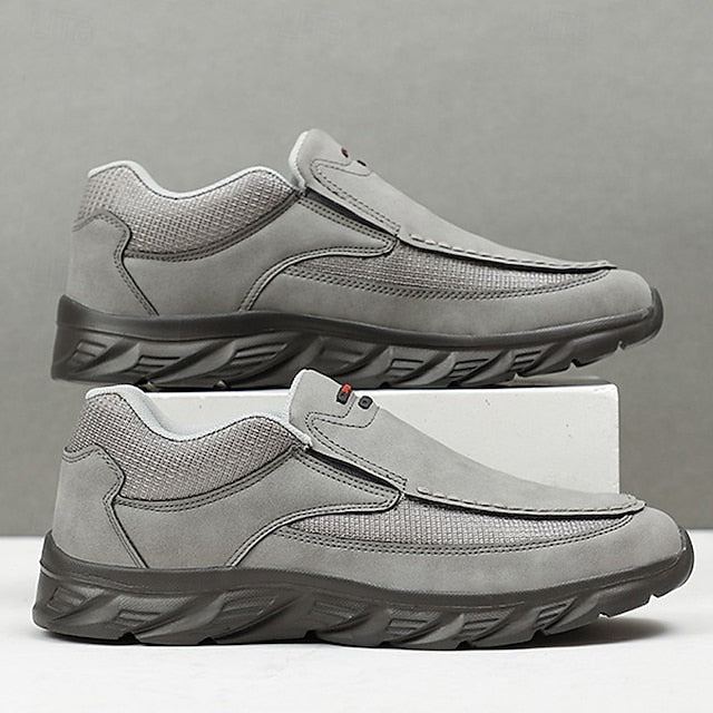 Lightweight – Men's Slip-On Loafers Suede