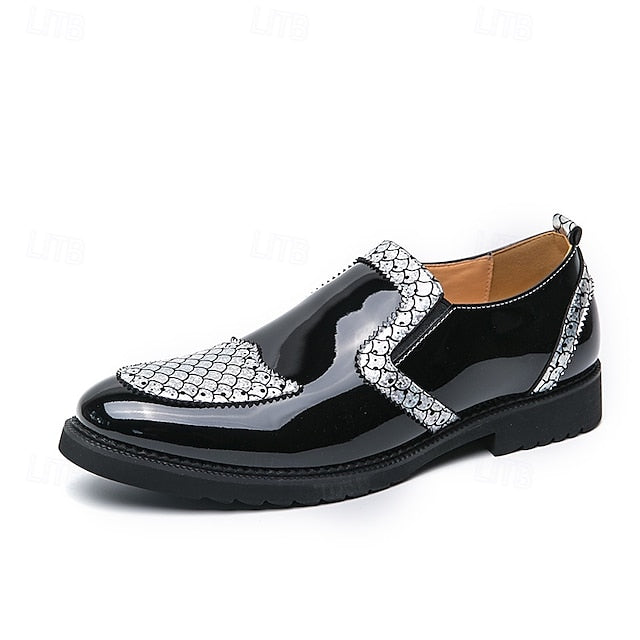 PU Slip-Ons Leather Breathable Loafers Men's