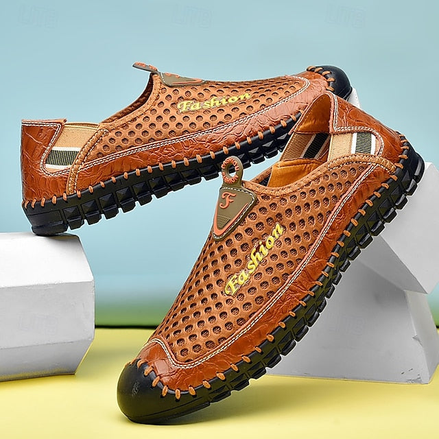 Loafers Mesh Comfort Men's Slip-Ons