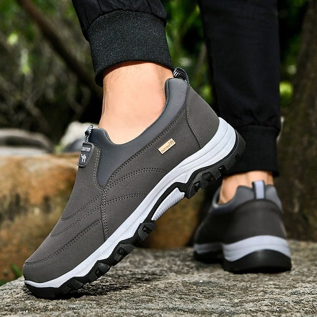 PU Slip-Ons Leather Breathable Loafers Men's