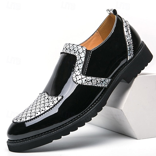 PU Slip-Ons Leather Breathable Loafers Men's