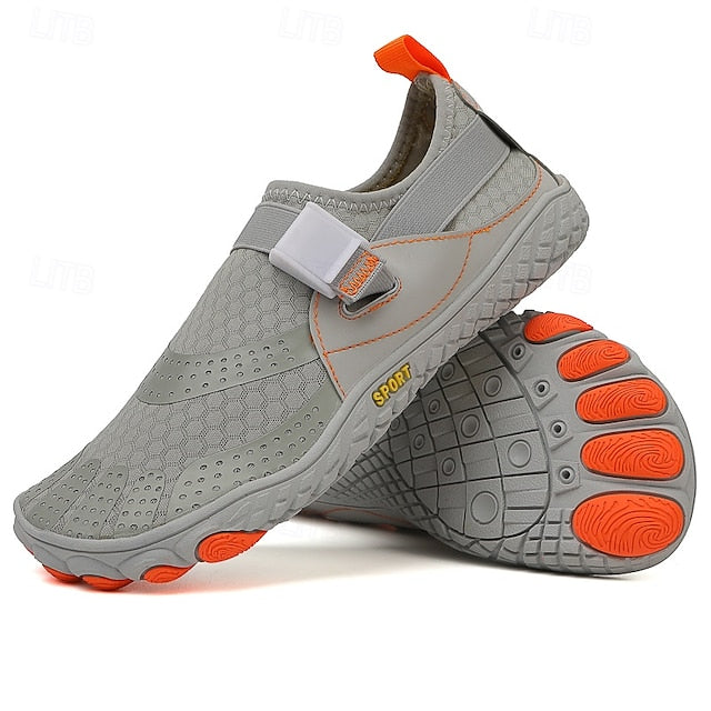 Men's Trendy – Woven Nylon Knit Sneakers Multicolor