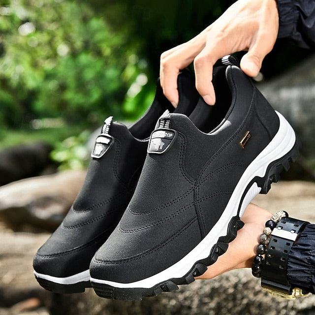 PU Slip-Ons Leather Breathable Loafers Men's