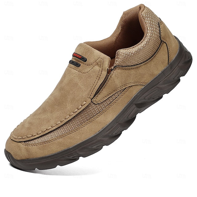 Lightweight – Men's Slip-On Loafers Suede