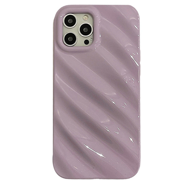 Striped Aesthetic 3D iPhone Case