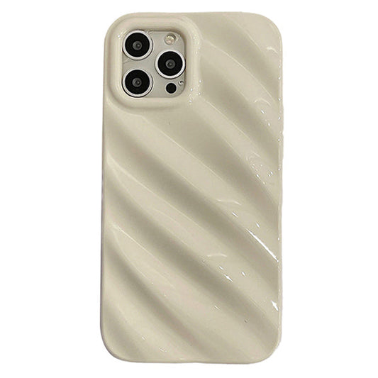 Striped Aesthetic 3D iPhone Case
