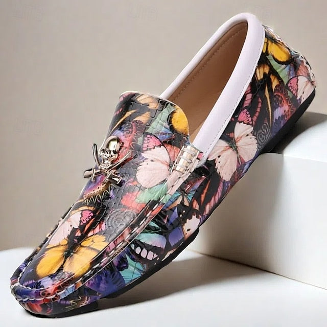 Boots Fleece Slip-Ons Winter Loafers PU lined Men's