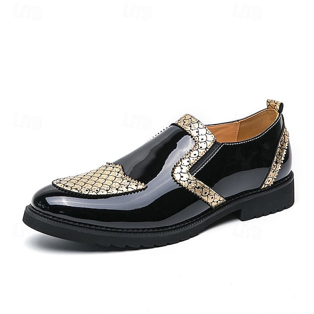 PU Slip-Ons Leather Breathable Loafers Men's