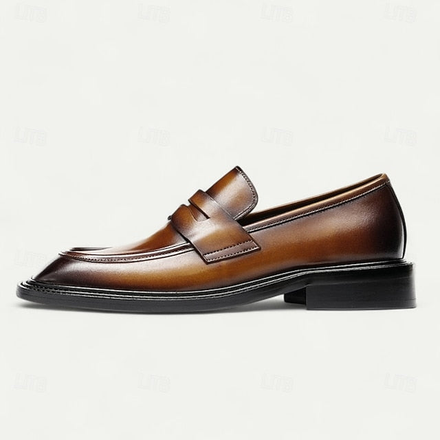 with and Shoes Wingtip Men's Brown Leather in Tan Formal