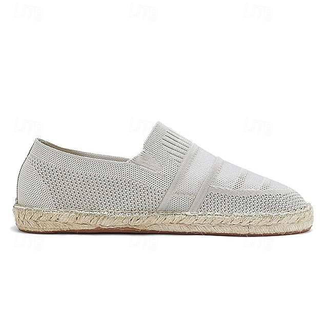 Woven Beige Vacation with Design Espadrilles Men's –