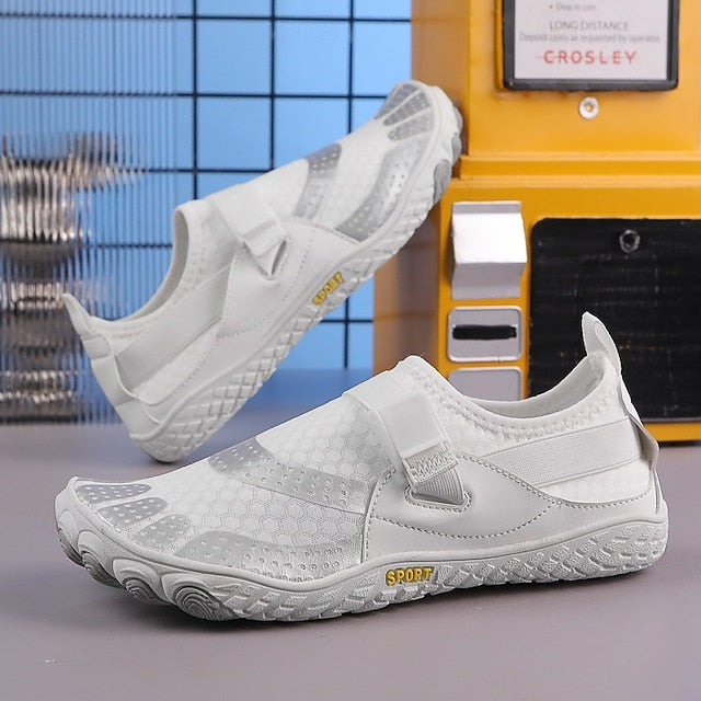 Men's Trendy – Woven Nylon Knit Sneakers Multicolor