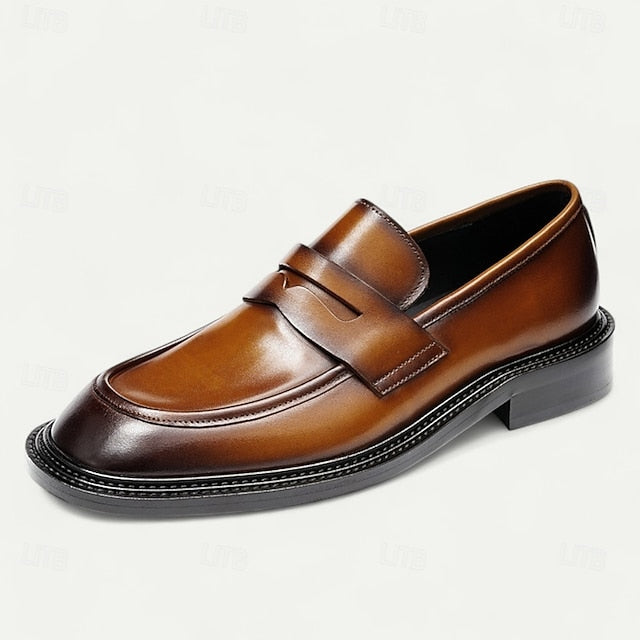 with and Shoes Wingtip Men's Brown Leather in Tan Formal