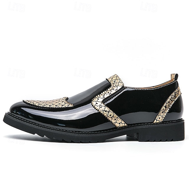 PU Slip-Ons Leather Breathable Loafers Men's