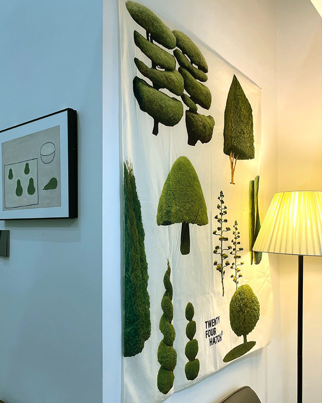 Plant Trees Wall Tapestry