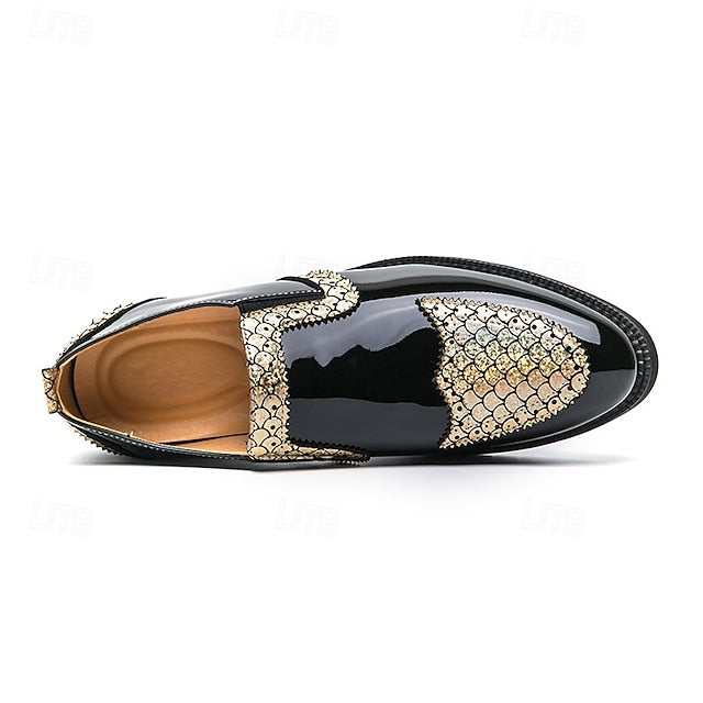 PU Slip-Ons Leather Breathable Loafers Men's