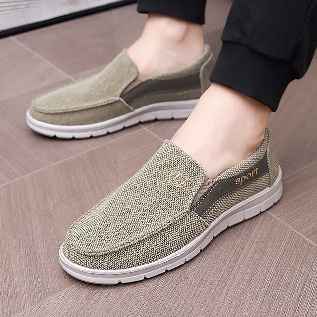 Boots Fleece Slip-Ons Winter Loafers PU lined Men's