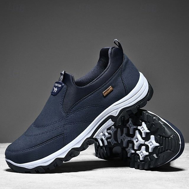 PU Slip-Ons Leather Breathable Loafers Men's