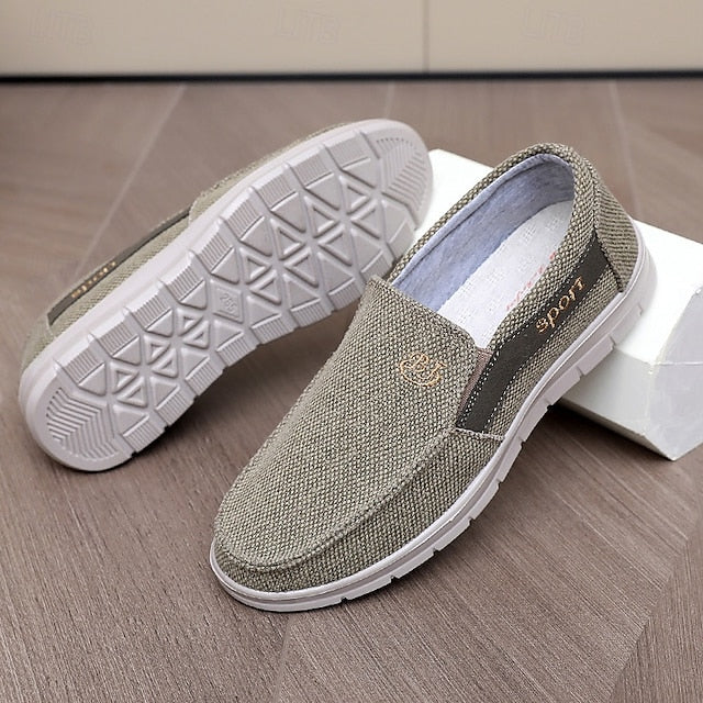 Boots Fleece Slip-Ons Winter Loafers PU lined Men's