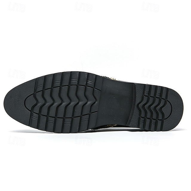 PU Slip-Ons Leather Breathable Loafers Men's