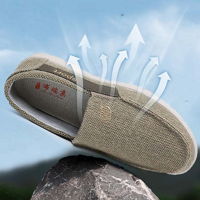 Boots Fleece Slip-Ons Winter Loafers PU lined Men's