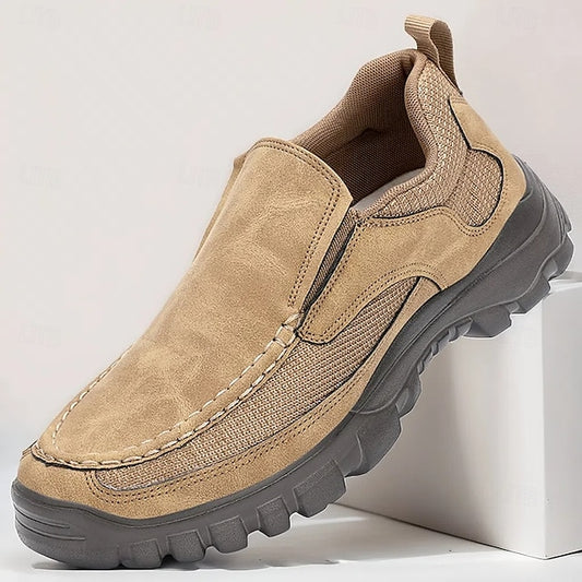 Maroon Design Men's with Perforated Stylish Sandals Slip-On