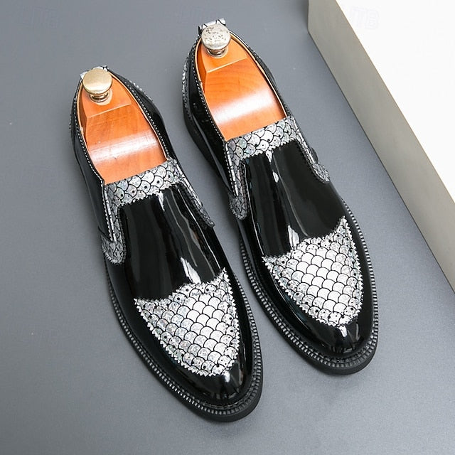 PU Slip-Ons Leather Breathable Loafers Men's
