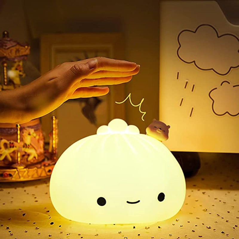Kawaii Smol Dumpling Lamp – MK Kawaii Store