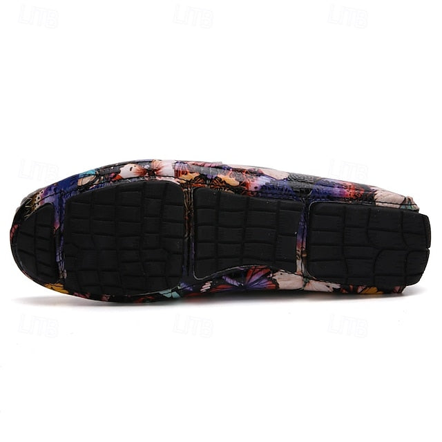 Boots Fleece Slip-Ons Winter Loafers PU lined Men's