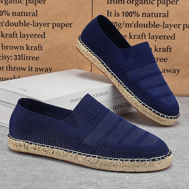 Woven Beige Vacation with Design Espadrilles Men's –