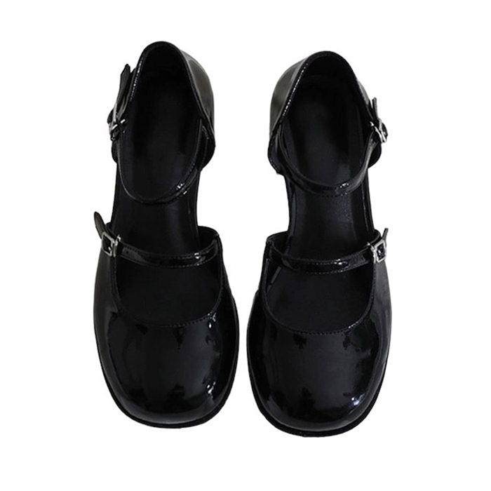 Vintage Red Mary Jane Sandals