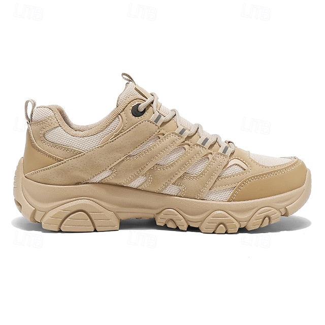 Beige Hiking - Men's Lightweight Outdoor Sneakers