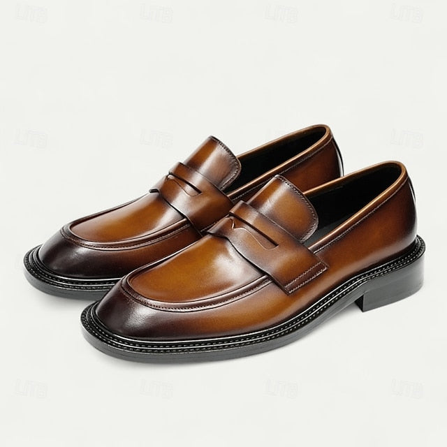 with and Shoes Wingtip Men's Brown Leather in Tan Formal