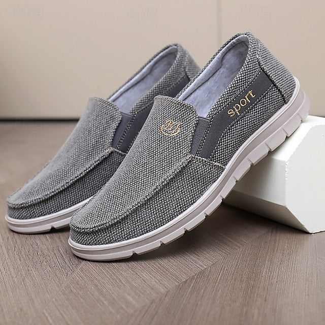 Boots Fleece Slip-Ons Winter Loafers PU lined Men's
