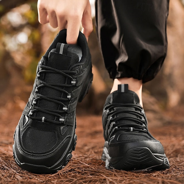 Beige Hiking - Men's Lightweight Outdoor Sneakers