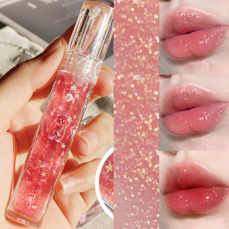 Colorless Glitter Mirror Lip Gloss MK18748 MK Kawaii Store