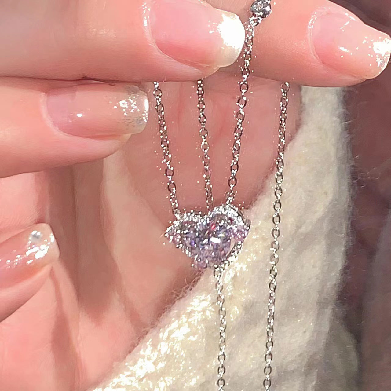 Hearts Pendant Necklace  - Heartzcore Susan