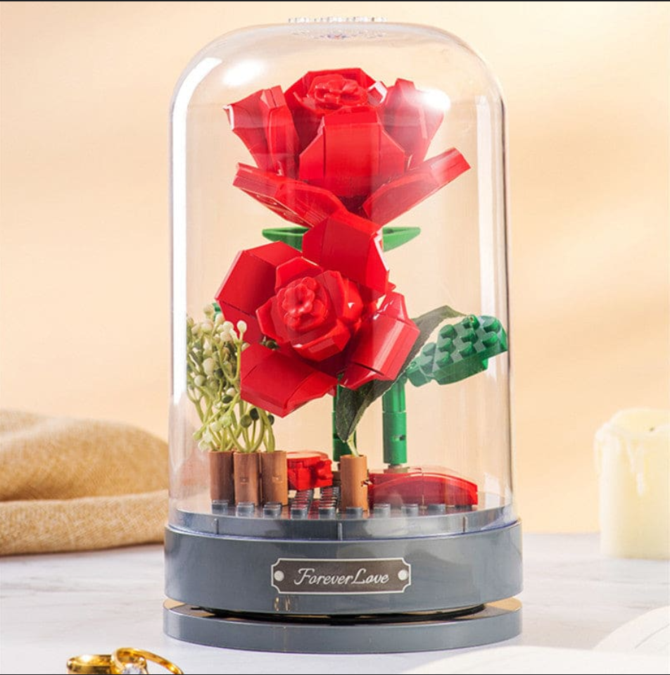 DIY LED Flower Block Music Box - Heartzcore MK Kawaii Store