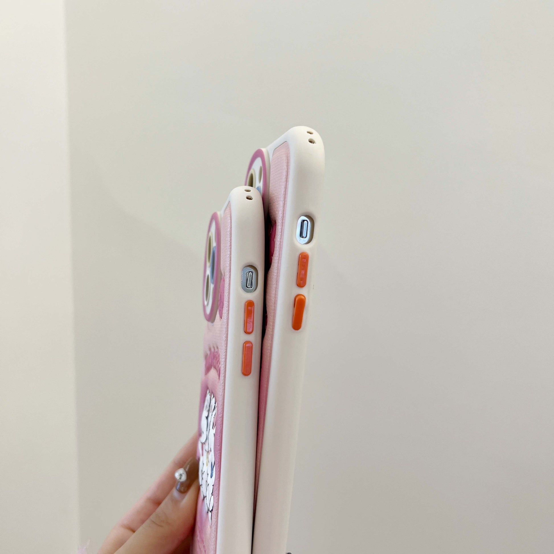 Cute Leather Pink Bow Bunny Phone Case MK18914 Susan