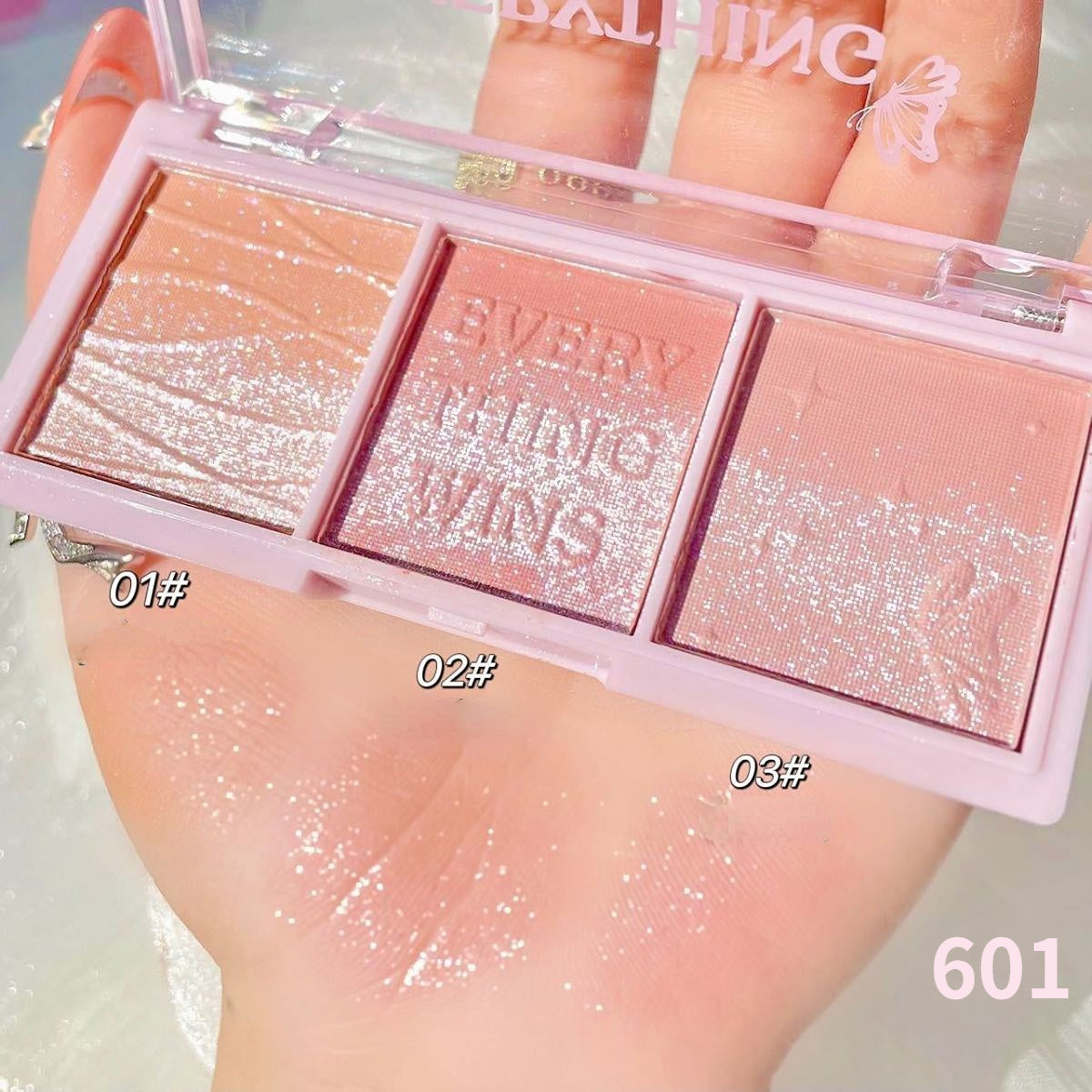 Glitter Eyeshadow Palette - Heartzcore Heartzcore