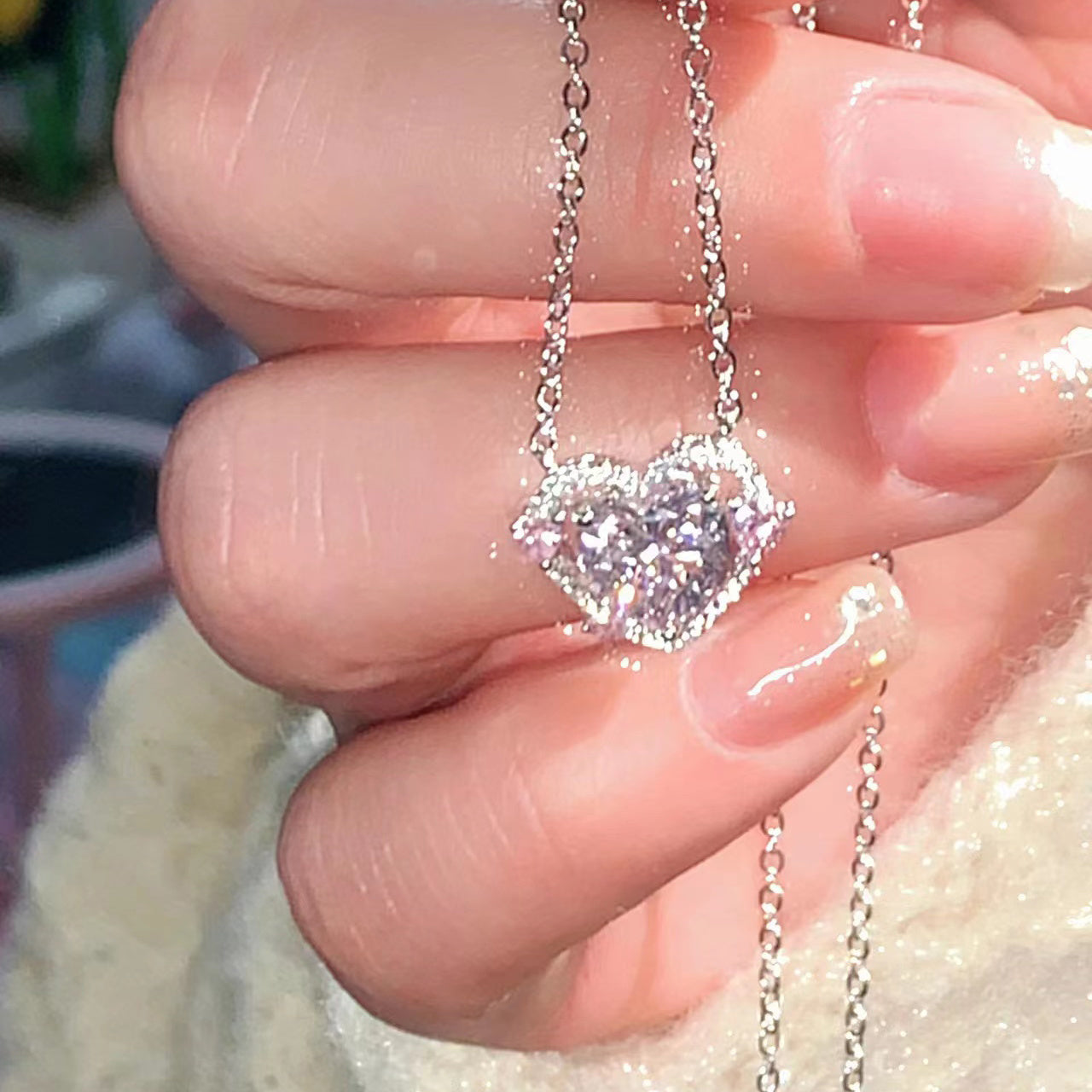 Hearts Pendant Necklace  - Heartzcore Susan