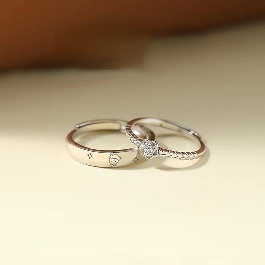 Little Prince and Rose Rings MK Kawaii Store