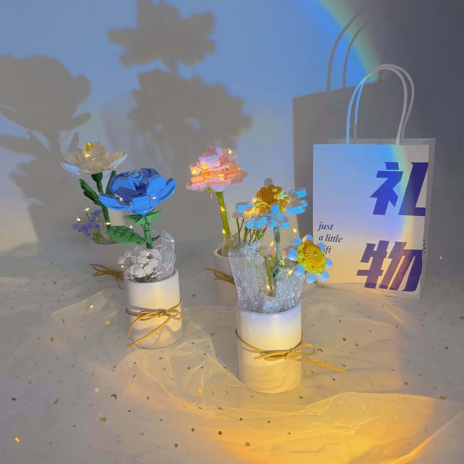 DIY patchwork flower decoration MK Kawaii Store