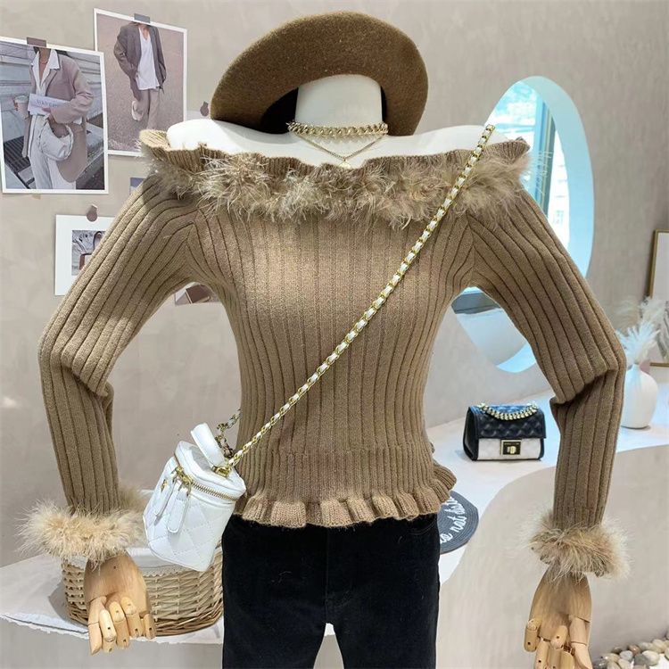 Fluffy Princess Sweater Top Susan