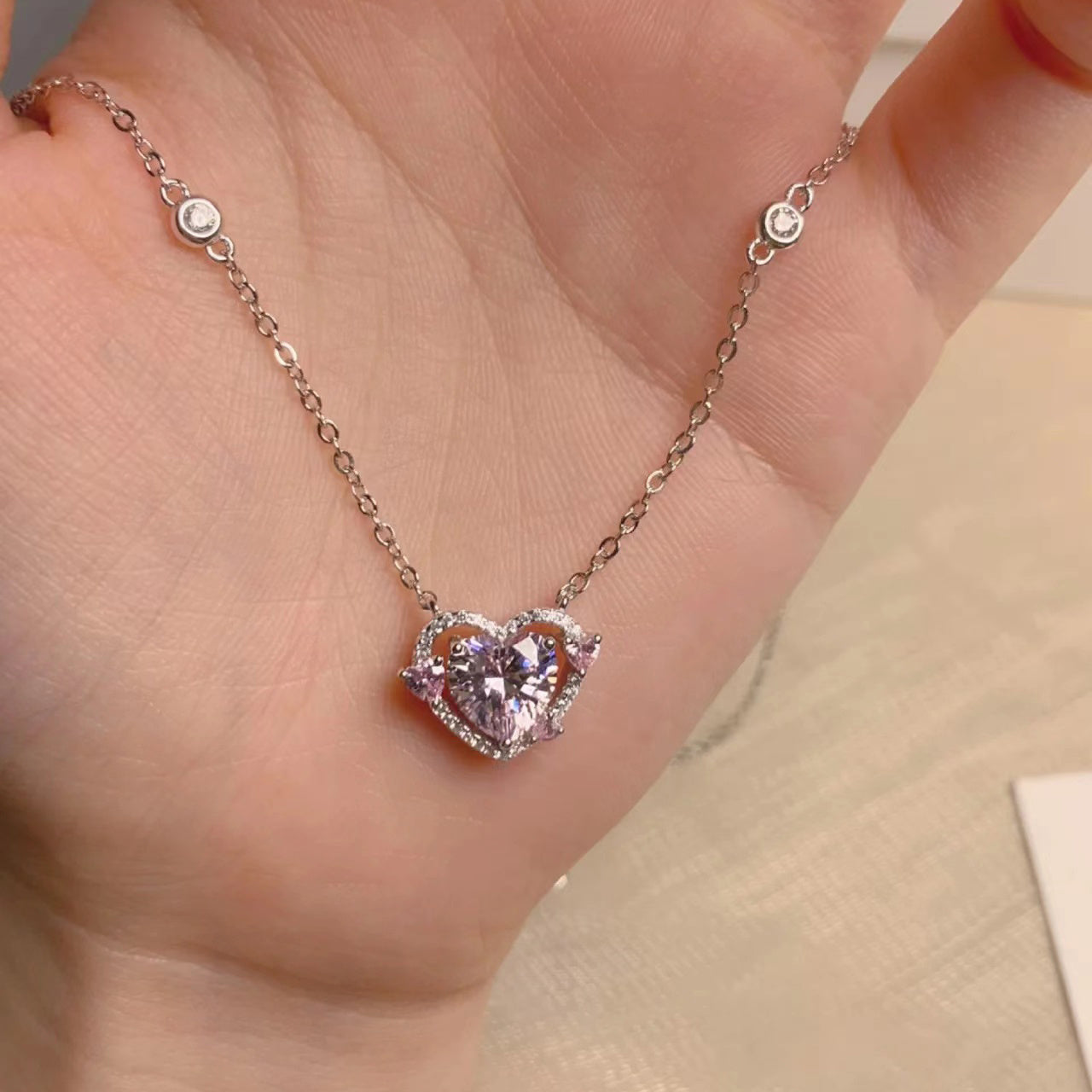 Hearts Pendant Necklace  - Heartzcore Susan