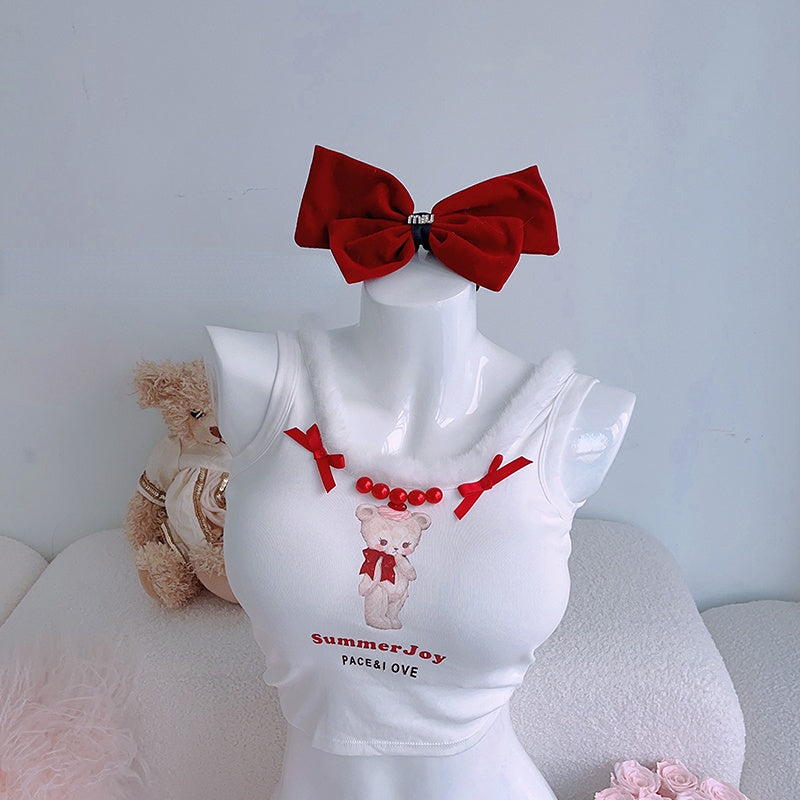 Fleece Lace Trim Tops MK18934 Susan