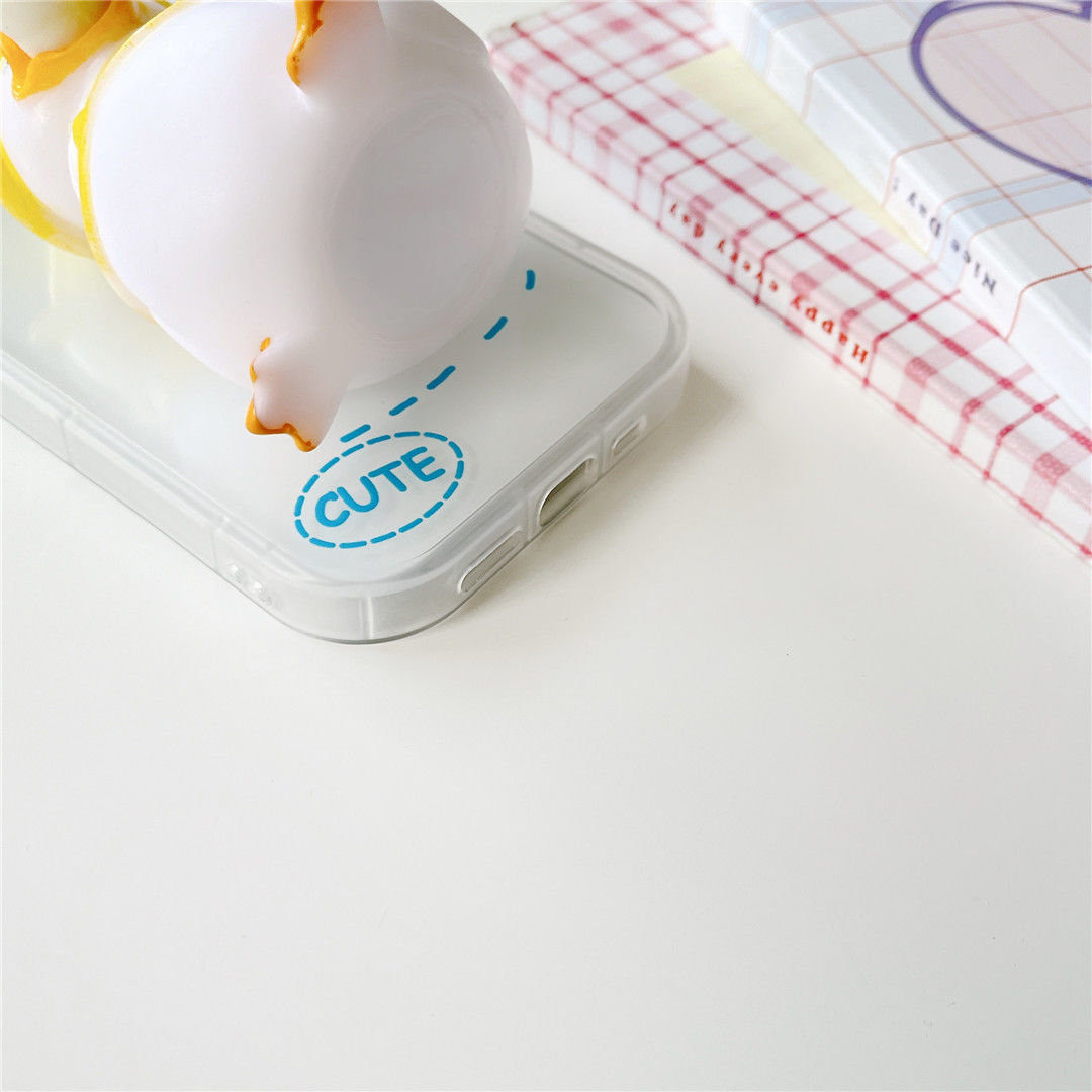 Cute Decompression Duckling Phone Case Susan