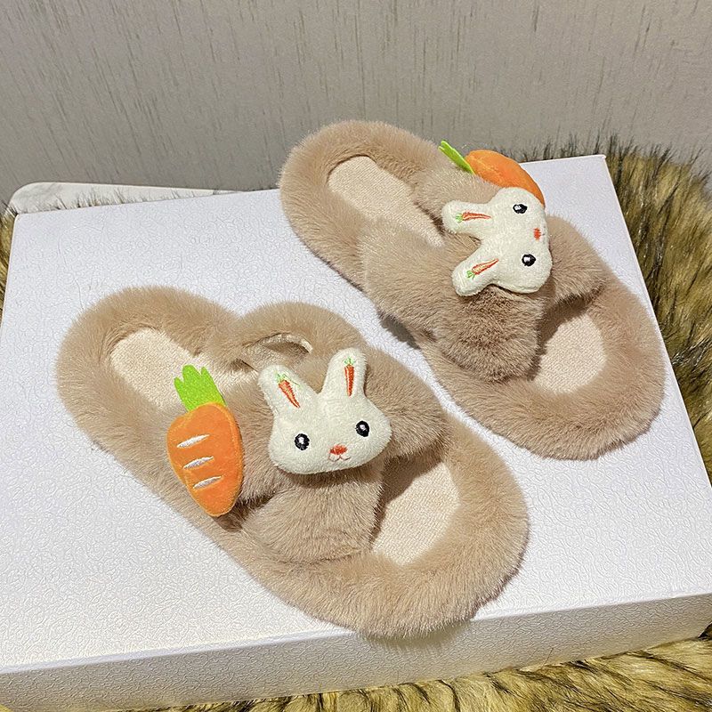 Cute Bunny Carrot Slippers Susan
