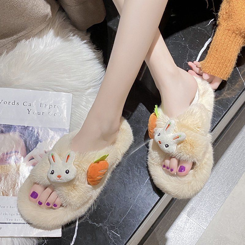 Cute Bunny Carrot Slippers Susan