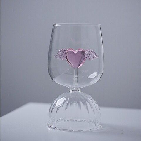 Love Inside Glass Cup MK Kawaii Store